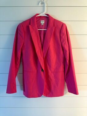 J Crew Size 6 Hot Pink Women’s Blazer